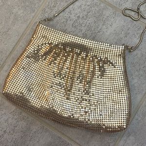 Vintage Italian liquid metal gold purse